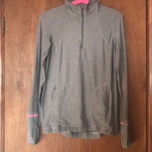 Lululemon grey & pink pullover